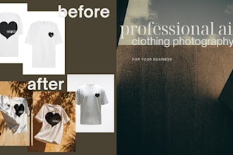 create professional ai clothing photography for your business