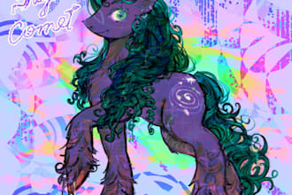 draw any furry or pony u like
