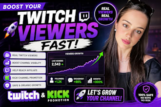 skyrocket twitch viewers instantly