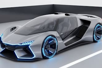 design a professional car, van, or vehicle design
