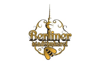 design thrilling urban berlin bee apiary logo