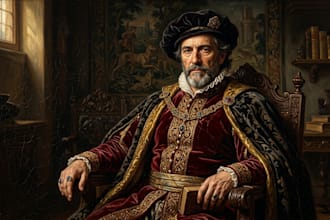 paint renaissance art oil painting portrait