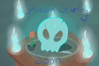 give you a streaming overlay fit for gothic lovers