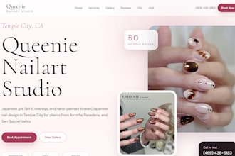 design and build a professional website for your small business
