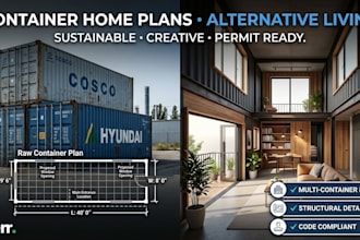 shipping container home floor plans