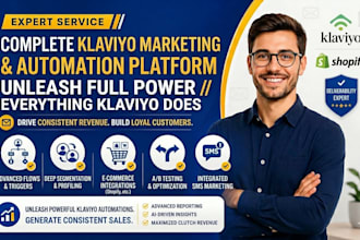 setup klaviyo, klaviyo email marketing flows and automation for ecommerce