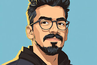 do a cartoon portrait