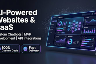 build ai websites, ai chatbots, and saas applications
