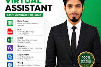 professional data entry specialist for excel, word, and PDF