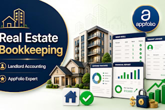 do real estate bookkeeping for landlords in appfolio