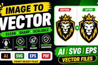 convert raster image to vector ai svg eps