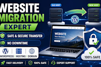 migrate, transfer, clone wordpress website to new hosting