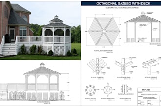design modern pergola, gazebo, deck, and patio cover plans, outdoor structure