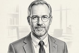 draw your portrait wsj style hedcut