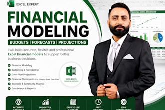 build excel financial models, forecasts, budgets and projections