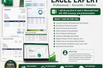 create custom excel spreadsheets dashboards invoice templates