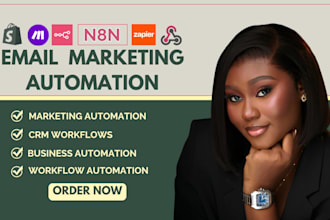 build ecommerce, email and marketing automation with n8n shopify automation, ghl