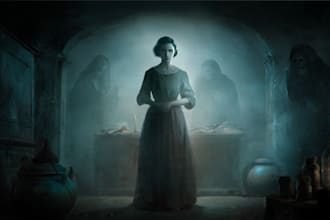 make a horror illustration, artwork, dark cover