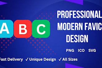 design a professional favicon and icon for your website