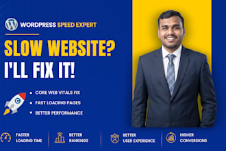 speed up your wordpress website and improve core web vitals