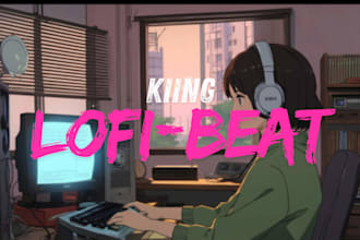 produce lofi chill, hiphop, synthwave with exclusive right