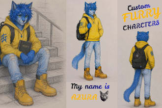 crate furry character, fursona design, furry illustration, and anthro artwort
