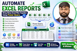 combine and refresh multiple excel files automatically