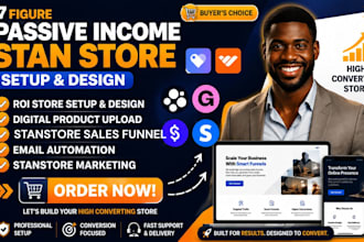 setup stan store digital product, payhip, beacons ai, whop, stan store marketing