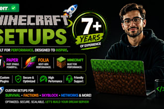 create a minecraft server setup