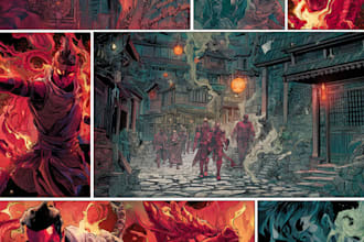 comic book professional artist