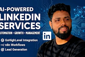 manage your linkedin and setup ai social media automation