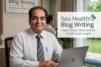 write SEO health and medical blog articles for your website