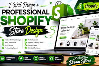 redesign and optimize your shopify store for sales