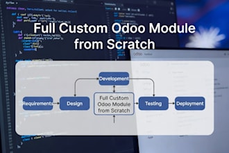 develop, customize or fix your odoo module