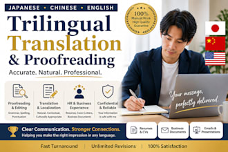 proofread and perfect your japanese, chinese, and english documents