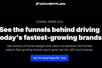 build convertflow quiz funnels, popups, surveys, forms