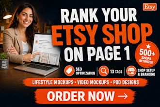 create etsy lifestyle mockups, listing images and video mockups for etsy pod