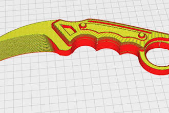 custom knife design, tactical knife, blade concept, knife cad design