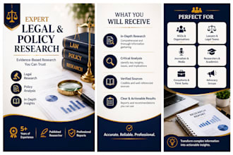 conduct expert legal, policy, and research