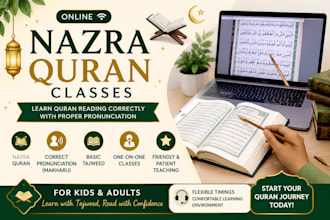 be your online nazra quran teacher