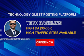 do tech blog outreach linkbuilding with dofollow backlinks