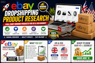 do amazon to ebay dropshipping and ebay product research