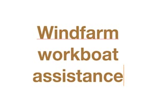 review and optimise your CV for windfarm vessel jobs, advice also available