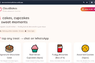 hand code a responsive HTML CSS landing page or fix frontend bugs