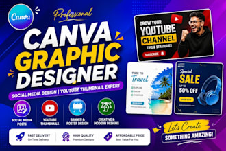 canva designer youtube social media expert