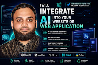 integrate ai into your website or web application