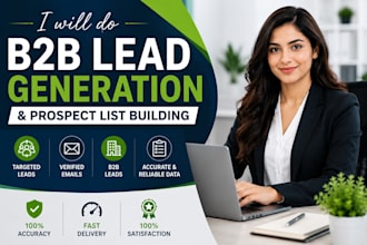do b2b lead generation and prospect list building