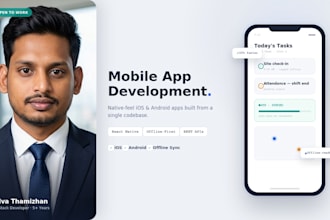 be your expert react native developer