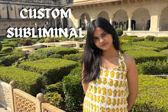 create a custom subliminal, guaranteed result in 3 days
