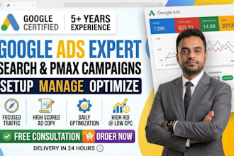 be google ads expert for PPC search pmax campaign to scale local sme sales leads